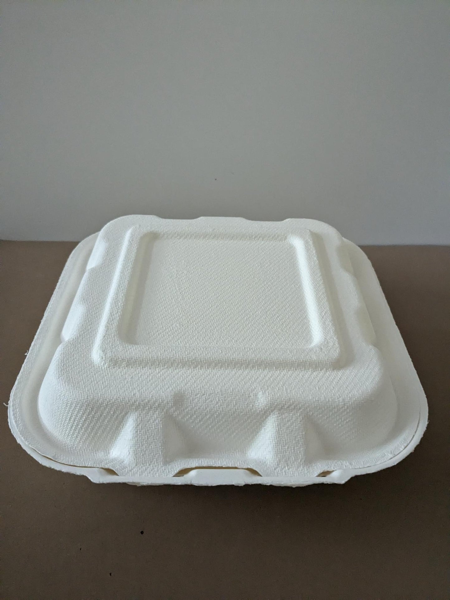 8"x8" Biodegradable Clamshell 1- Compartment  200/case