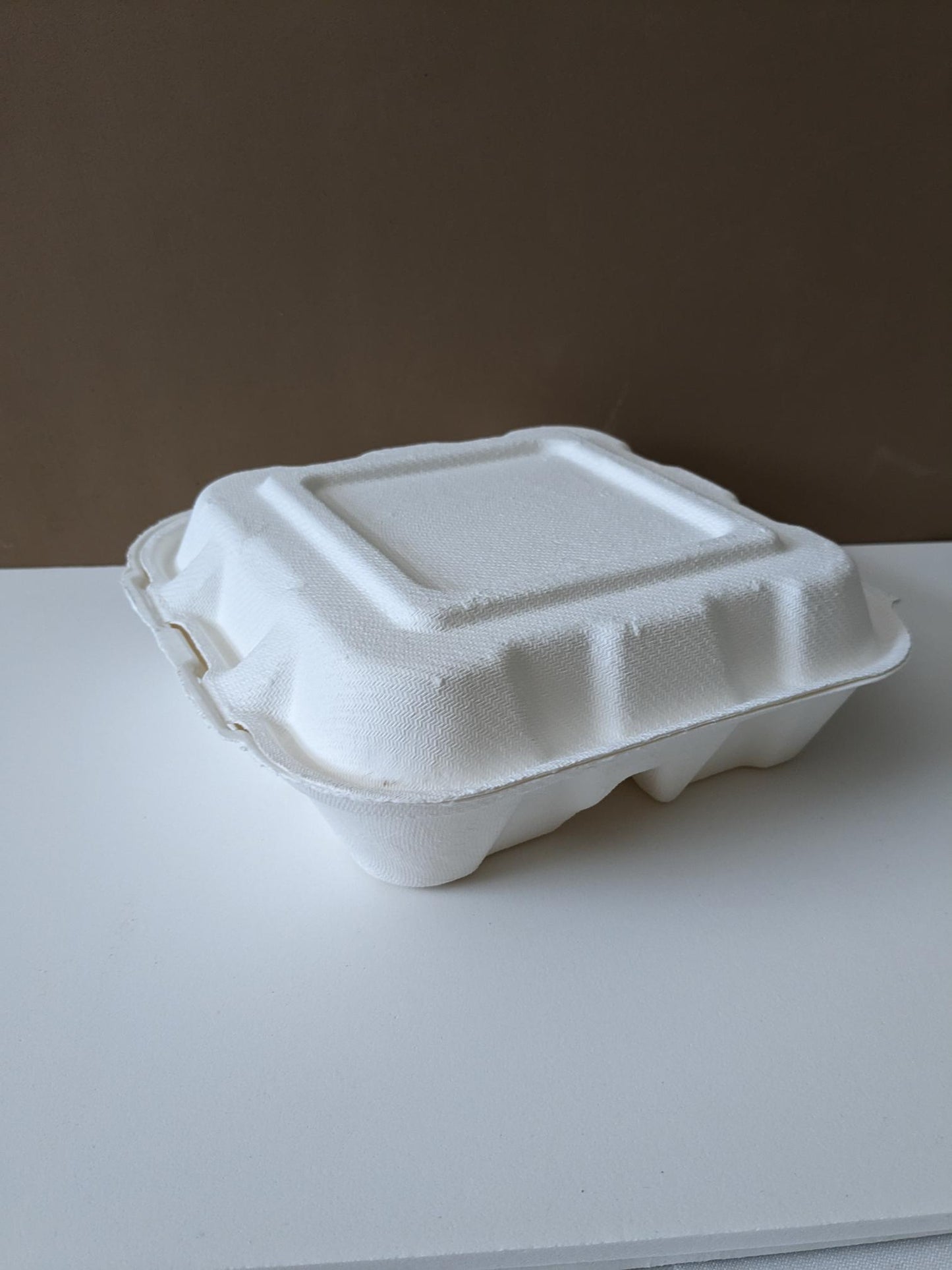 8"x8" Biodegradable Clamshell 1- Compartment  200/case