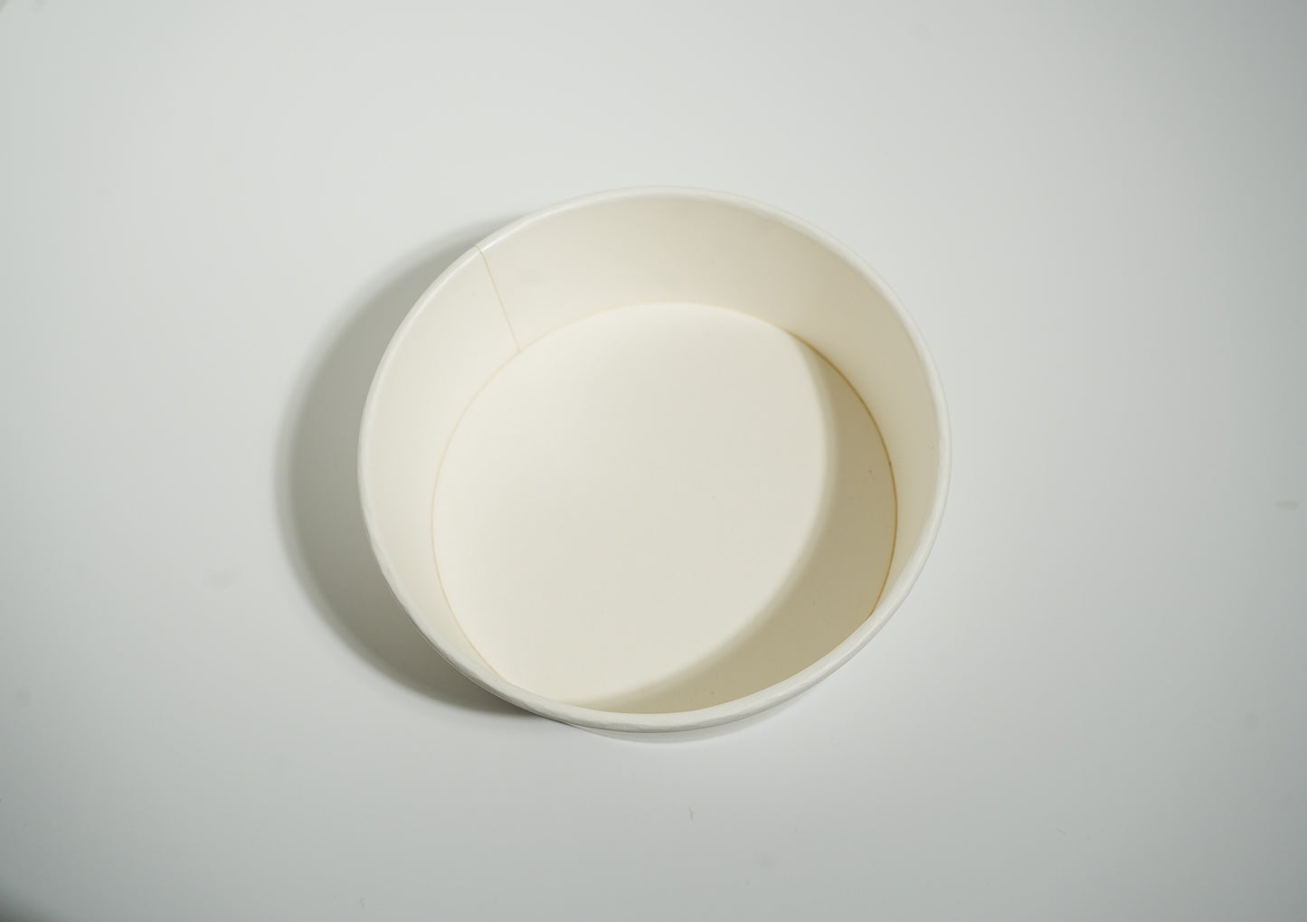 White Paper Bowl + Lid (SET)