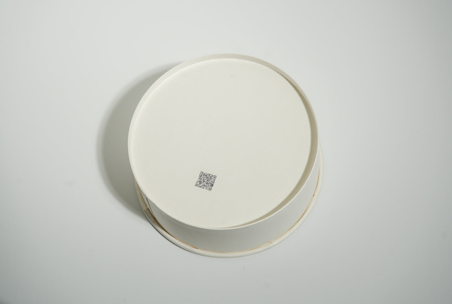 White Paper Bowl + Lid (SET)