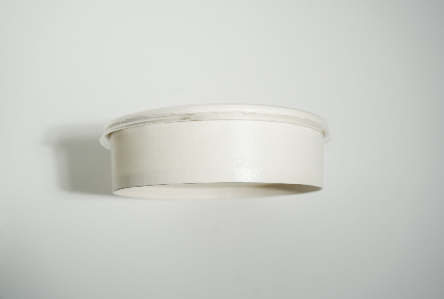 White Paper Bowl + Lid (SET)